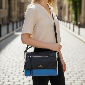 Kate Spade Cobble Hill Toddy Colorblock Leather Crossbody Bag